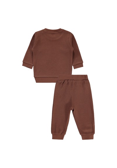 Civil Baby Erkek Bebek Takım 3-18 Ay Kahverengi  17330F521Y31 Kahverengi