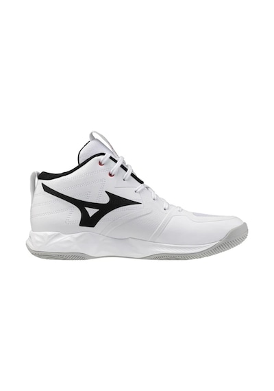 Mizuno Wave Momentum Pro Mıd Unisex Voleybol Ayakkabısı Beyaz Çok Renkli