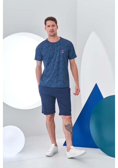 Pjs 24316 Erkek Şort Pijama Takım 001