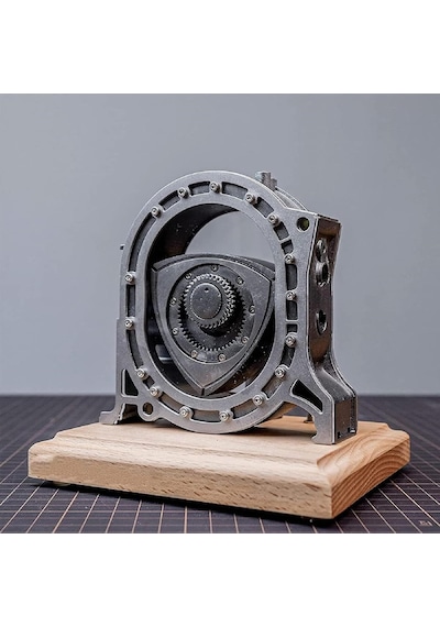 Rotary Motor Simülasyonu Dıy Model Kit Metal Mekanik Motor