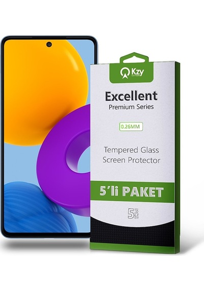 Samsung Uyumlu Galaxy M52 Ekran Koruyucu Cam 5 Adet Ekonomik Paket - (554293480) 20 Tl Fark Ile Apple  iPhone Hızlı Şarj Kablosu