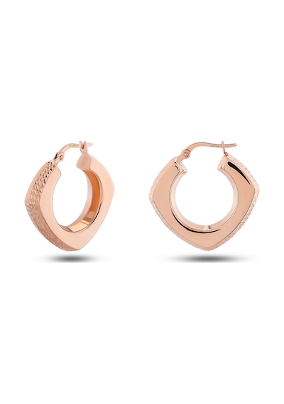 Moom Mücevherat Kadın 14 Ayar Rose Altın V Küpe N11.15591