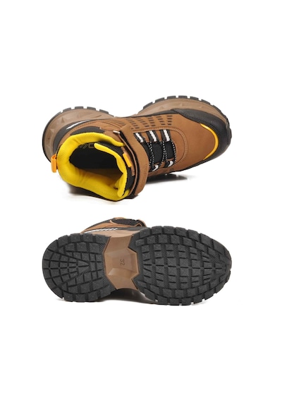 Taba Cırtlı Kaymaz Taban Erkek Çocuk Outdoor Bot Tiger F Taba