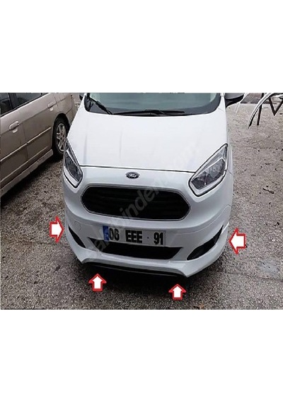 Ford Tourneo Courier (Plastik) Ön Tampon Eki