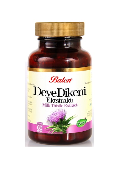 Balen Deve Dikeni Ekstraktı Kapsülü Devedikeni 60 Kapsül 375 Mg
