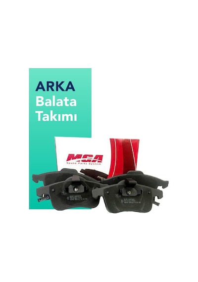 Mga Renault Clio Arka Fren Takım Balatası 2019-2022