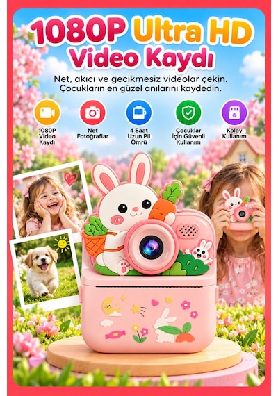 Seyu Y900 Çocuk Kamerası Fotoğraf Makinesi