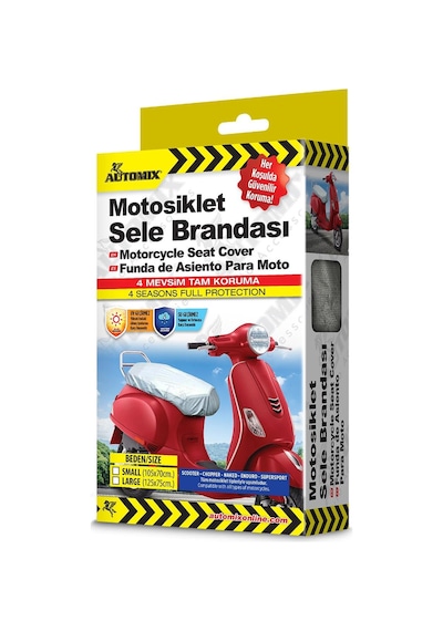 Automix 4 Mevsim Motosiklet Örtüsü Large Her Hava Koşuluna Uyumlu Koruyucu Kılıf