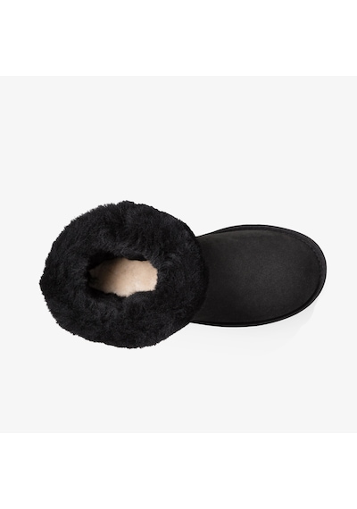Ugg Classic Short Iı Kadın Siyah Bot Düz 1016223 Siyah
