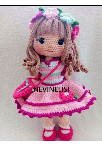 Amigurumi Gökçin Bebek Çok Renkli