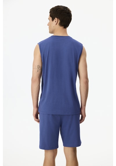 Penti Erkek Renkli White Surf Pijama Takımı