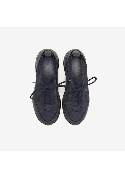 Lacivert Sneaker Erkek 24314 Huds Triko Nakış