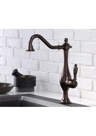 Mutfak Evye Çanak Lavabo Bataryası Orb Bakır Yeni . Bakır