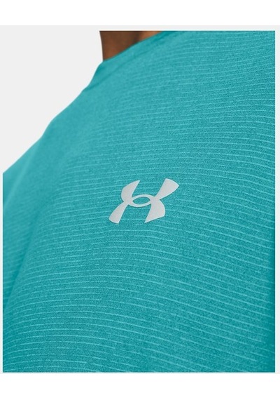 Under Armour Erkek Ua Launch Kısa Kollu 1382582-464 Turkuaz