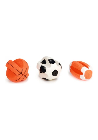 Köpek Oyuncağı Top, Vinyl, Çeşitli Tipler Ve Renklerde, L
