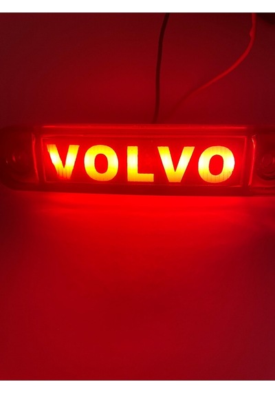 Ahmet Otomotiv 5 Adet Volvo Yazılı Parmak Led Kırmızı Renk
