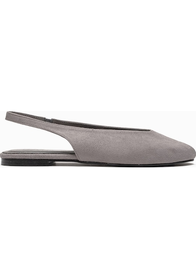 Luvishoes Serına Gri Süet Kadın Sandalet