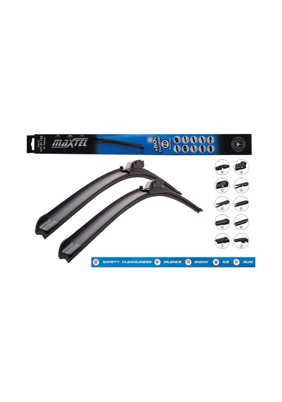 10 Aparat 480 Mm 19"muz Tipi Silecek Süpürgesi 2 Adet