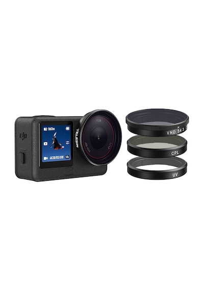 Telesın Osmo Action 6 Filtre Seti Cpl+vnd+uv