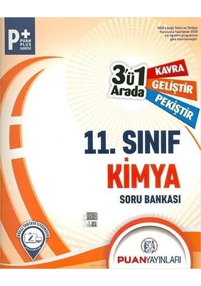 11. Sınıf Kimya 3'ü 1 Arada Soru Bankası / Kolektif