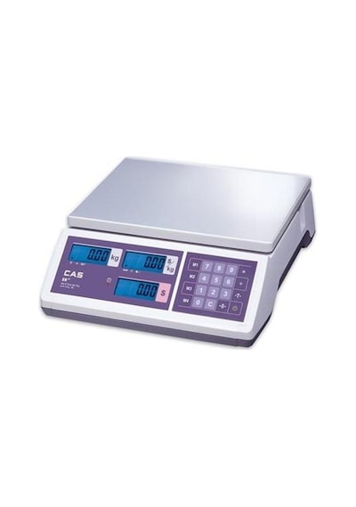 Cas Er-jr 30 Kg Rs232 Boyunsuz Online Terazi + Plastik Cukur Kefe