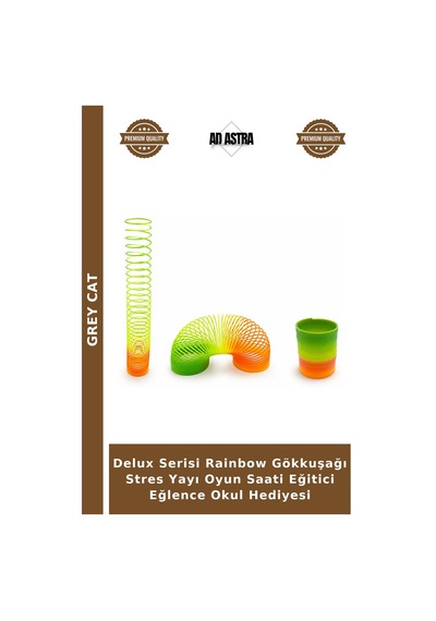 Delux Serisi Rainbow Gökkuşağı Yayı Oyun Saati Eğitici Eğlence Okul Hediyesi