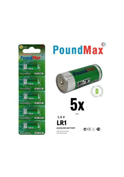 Ayrex 5 Adet 910a Lr1 1.5v Alkalin Pil