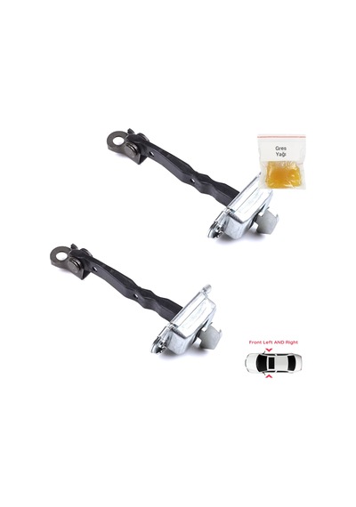 Toyota Yaris Mk3 P13 2010-2020 İçin 2x Ön Sağ Sol Kapı Gergisi