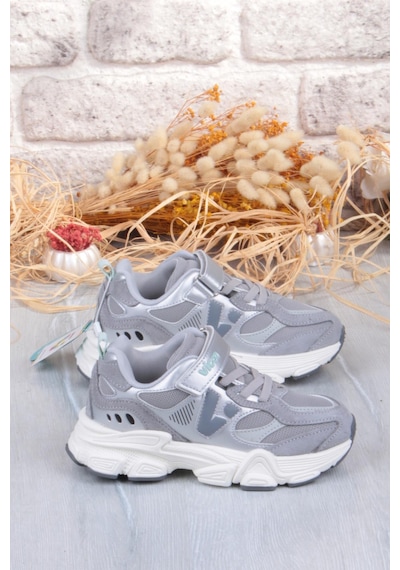 Vicco 346.f25k.200 Wild Gri Sneaker Kız Çocuk Ayakkabı Gri