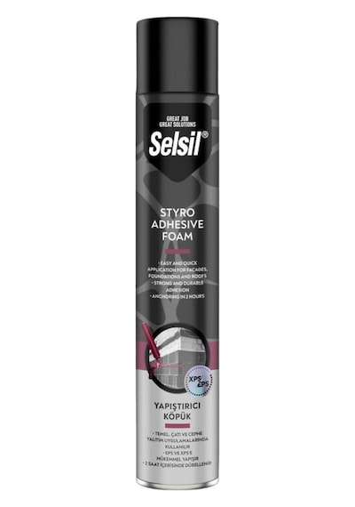Selsil Mantolama Yapıştırıcı Köpük 850 Gr Diğer