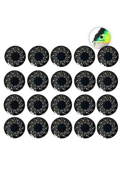 Hokkaido 6 Mm Çap,toplam 40 Adet,4 Farklı Renk,her Renk 10'ar Adet,4d,holografik,gerçekçi,silikon,yapay,göz.