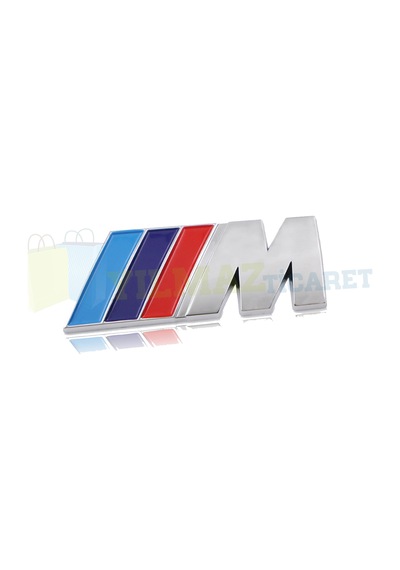 Bmw M Logo Bagaj Çamurluk Arma Amblem Plastik Yapıştırma