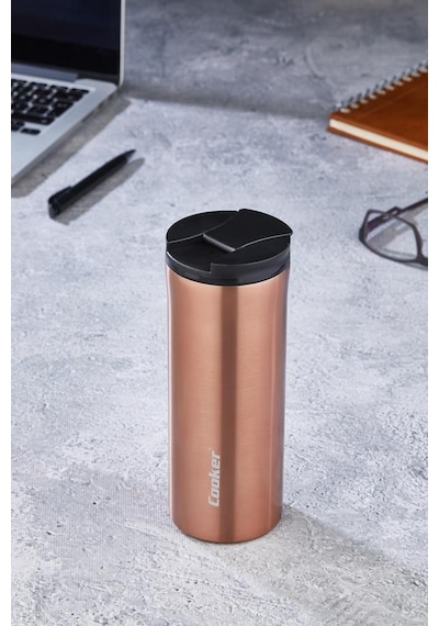 Cooker Çelik Termos Bardak 400 ML Rose Ckr2041