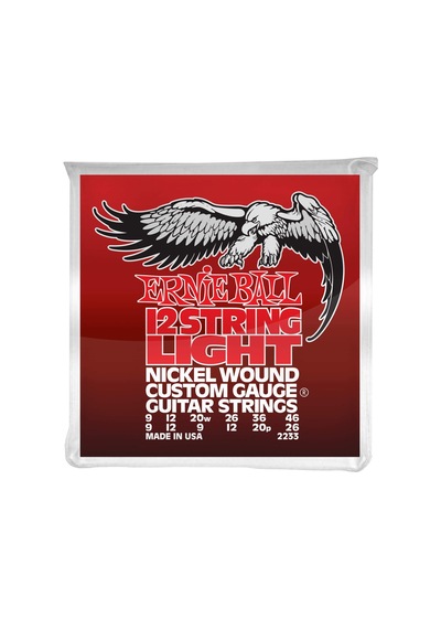 Ernie Ball Nikel Sargı 12 Tel 09-46/11-52 09-46 Light