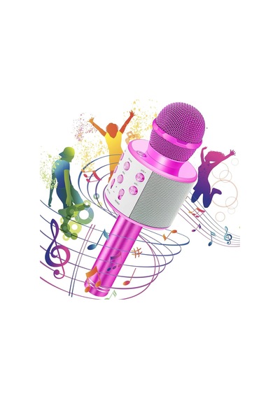Global Usba+tf Sd Kart+3.5mm Aux Girişli Bluetooth Karaoke Mikrofonu Pembe Wne0069 Sku: Zeusstk73c6aa1648
