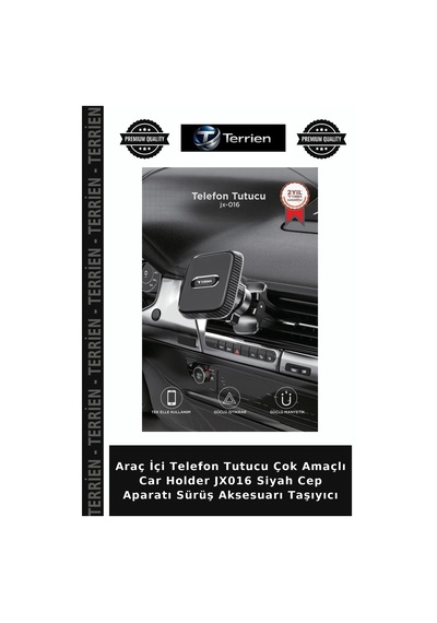 Araç İçi Telefon Tutucu Çok Amaçlı Car Holder Jx016 Siyah Cep Aparatı Sürüş Aksesuarı Taşıyıcı