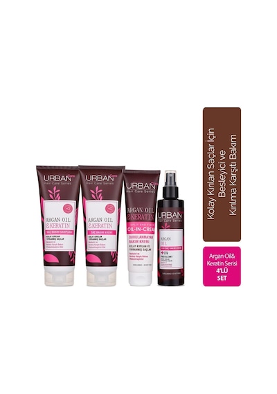 Urban Care Argan Oil & Keratin Serisi 4'lü Set