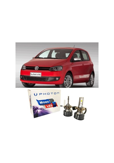 Vw Fox Uzun+kısa Far Ampulü H4 Mono Yeni Seri Beyaz 2009-2015