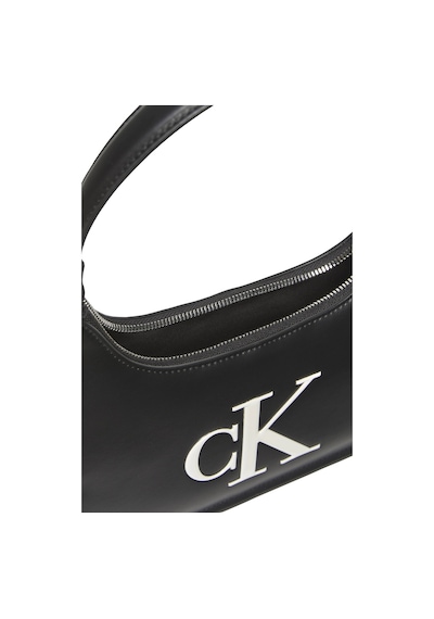 Calvin Klein Lv04f3230g3l2 Sandi Square Kadın Omuz Çantası Siyah - Beyaz