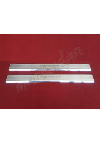 Db Chrome Peugeot Partner Krom Kapı Eşiği 1996-2008 2 Parça P.Çel (494313177)