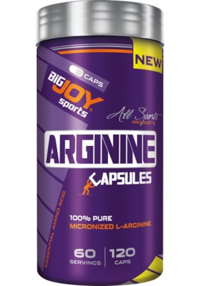 Bigjoy Arginine 120 Capsules Arjinin