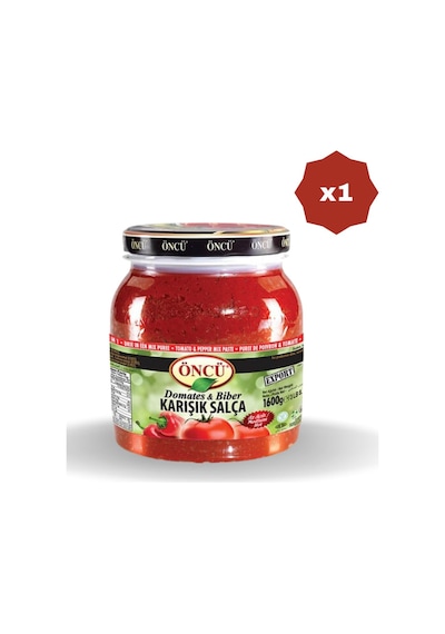 Öncü Salça Karışık 1600 Gr - 1 Adet