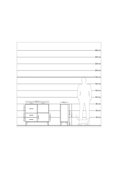 Arges Şifonyer Tek Raflı 3 Çekmeceli Tek Kapaklı 88x30x80 Çam-aytaşı/antrasit Aytaşı/antrasit Arges Şifonyer Tek Raflı 3 Çekmeceli Tek Kapaklı 88x30x80 Çam-aytaşı/antrasit Aytaşı/antrasit