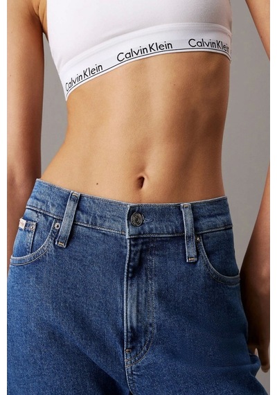 Calvin Klein Mom Jean Denim Kadın Pantolon Denim