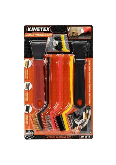 Caselka Kinetex Mutfak Temizleme Fırça Ve Kazıyıcı Ktx-3519