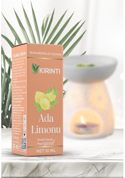 2000 Ada Limonu Kokulu Buhurdanlık Esansı 10 Ml