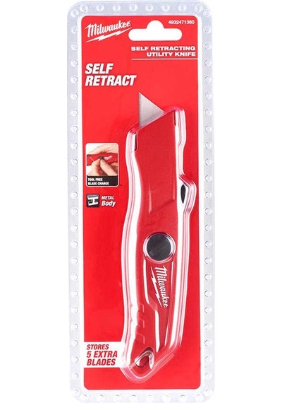 Mılwaukee Geri Çekmeli Maket Bıçağı