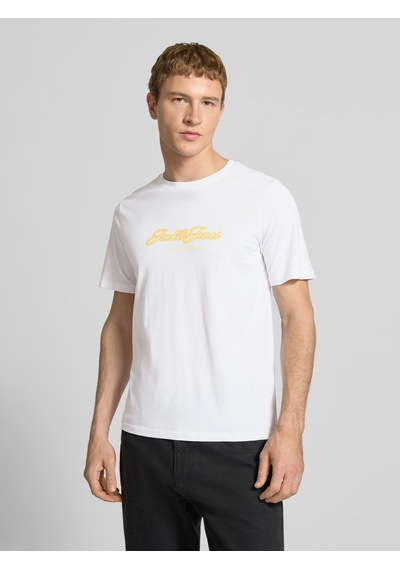 Jack & Jones Jack&jones Jorcatskills Ballon Tee Erkek T-shirt 12297893 Beyaz