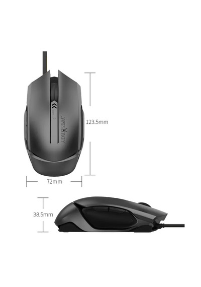 James Donkey 112rs 6200dpı 6 Tuş Pmw3327 Sensör Rgb Optik Gri Gaming Mouse