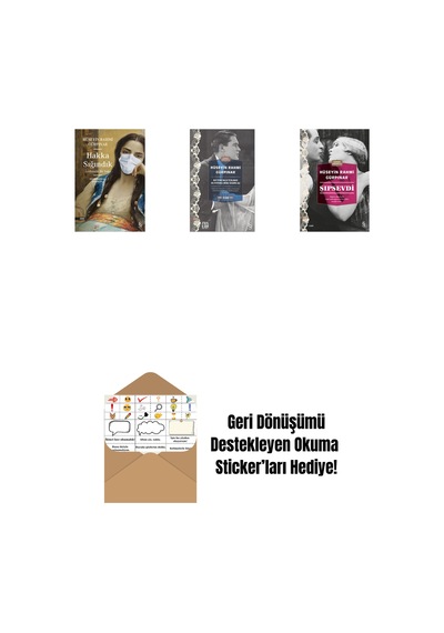 Hakka Sığındık + Kuyrukluyıldız Altında Bir İzdivaç Cep Boy + Şıpsevdi Günümüz Türkçesiyle + Okuma Sticker'ları